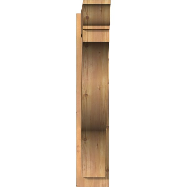 Funston Traditional Smooth Outlooker, Western Red Cedar, 7 1/2W X 36D X 40H